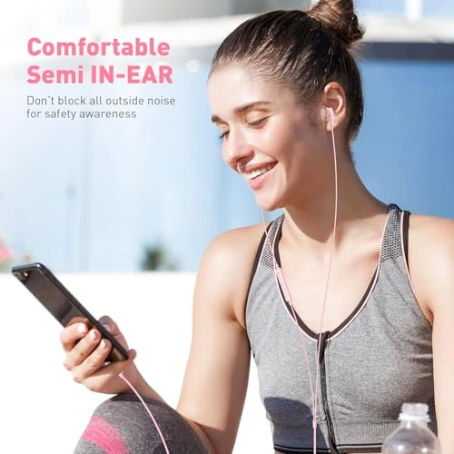 USB C Headphones Wired Earbud