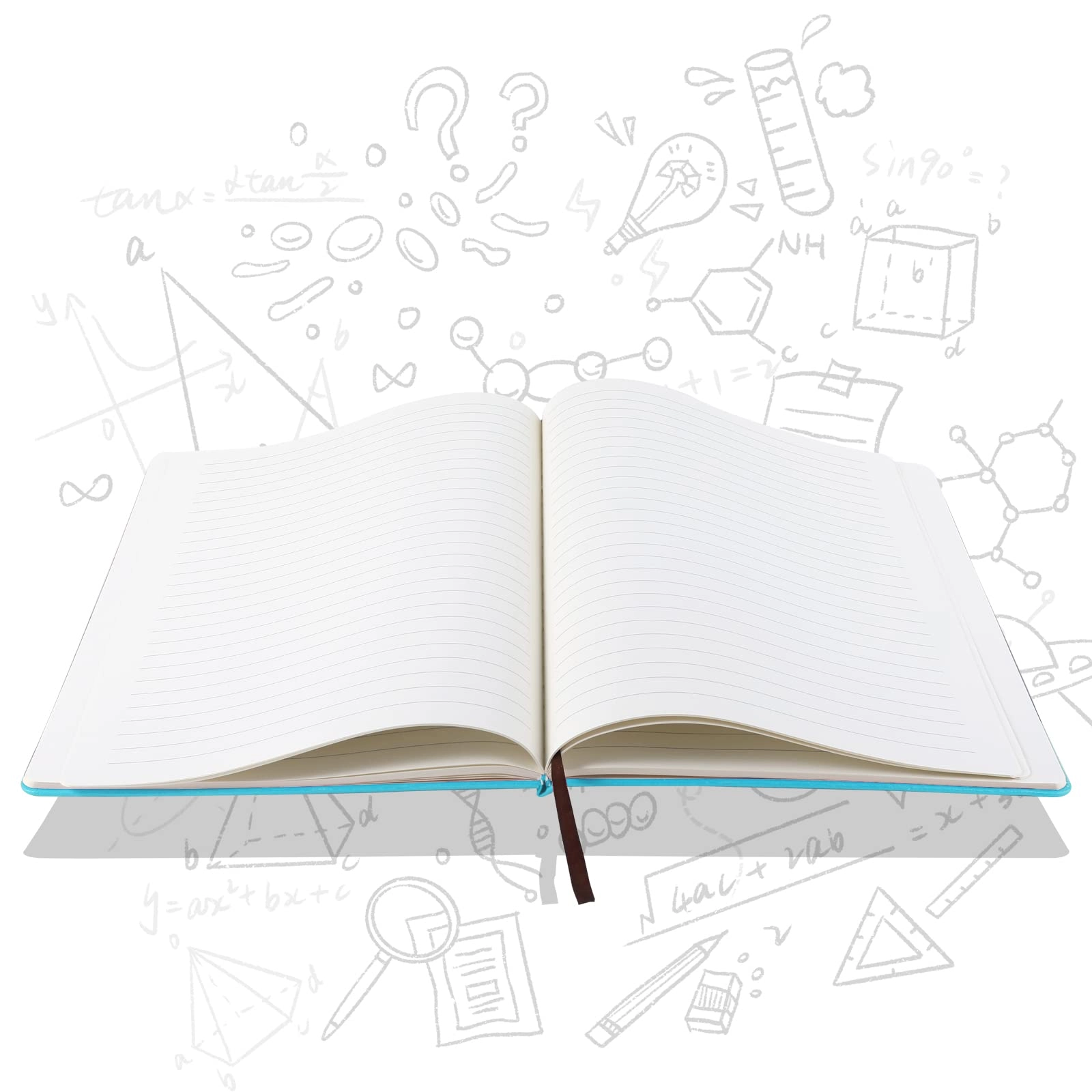 Notebook A4 Hardcover - Lined 80 Sheets