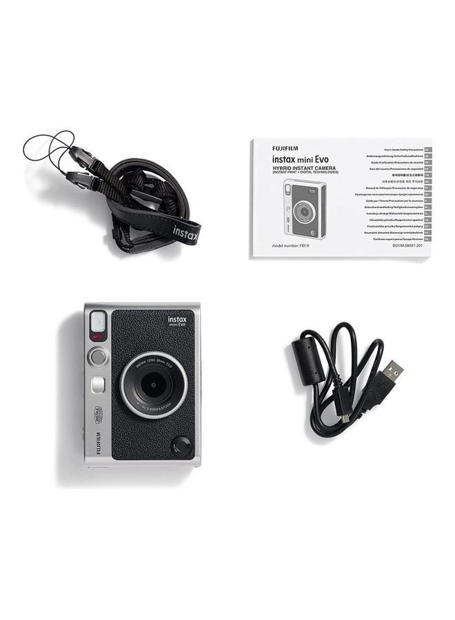 Mini EVO - Hybrid Instant Camera USB-C Black
