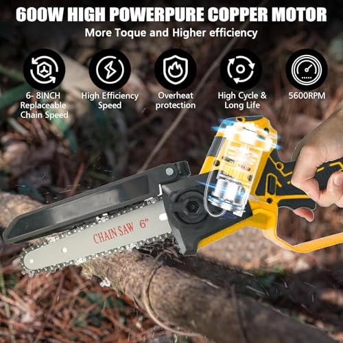 Mini Chainsaw - 600W