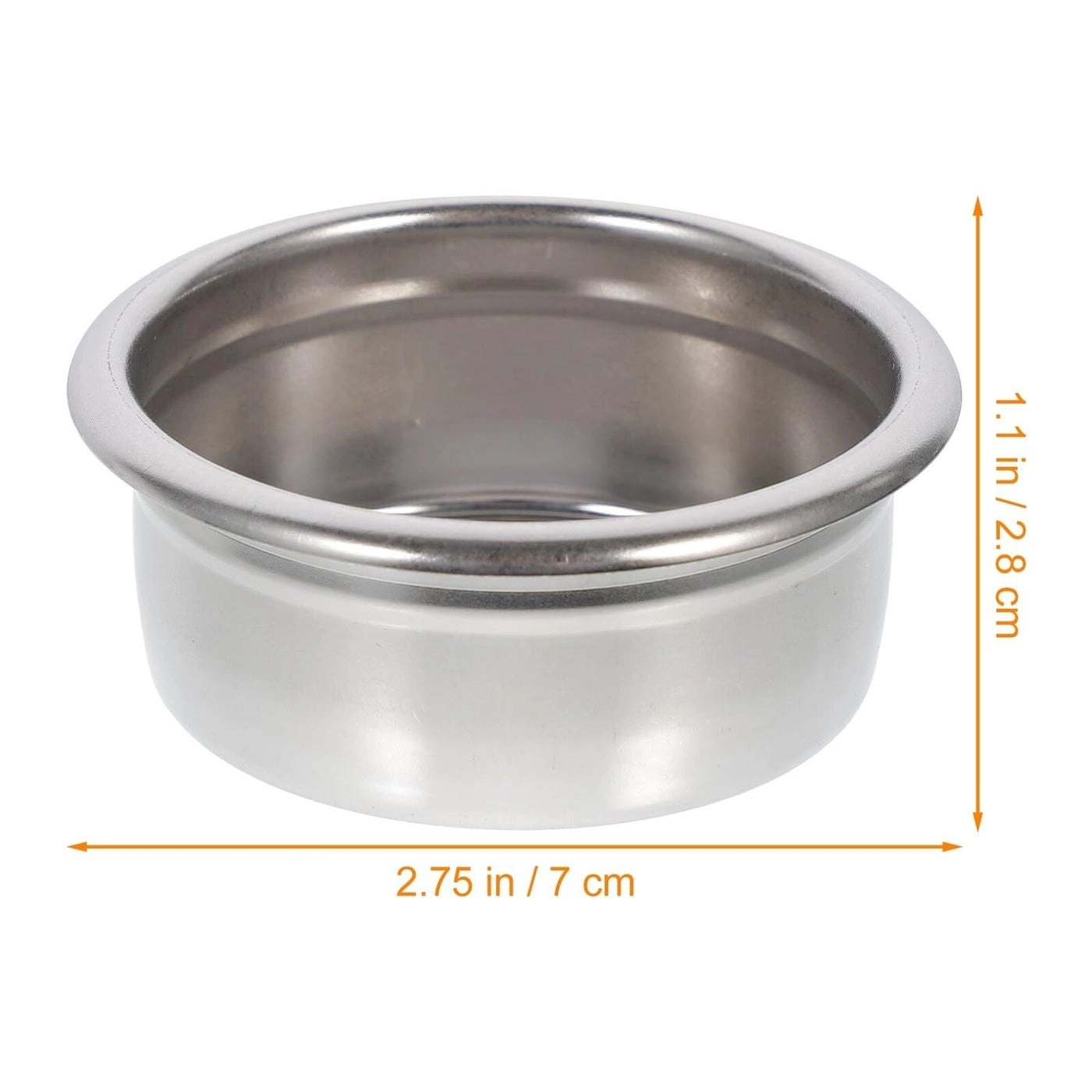 Double Espresso Filter Basket - 58mm Stainless Steel