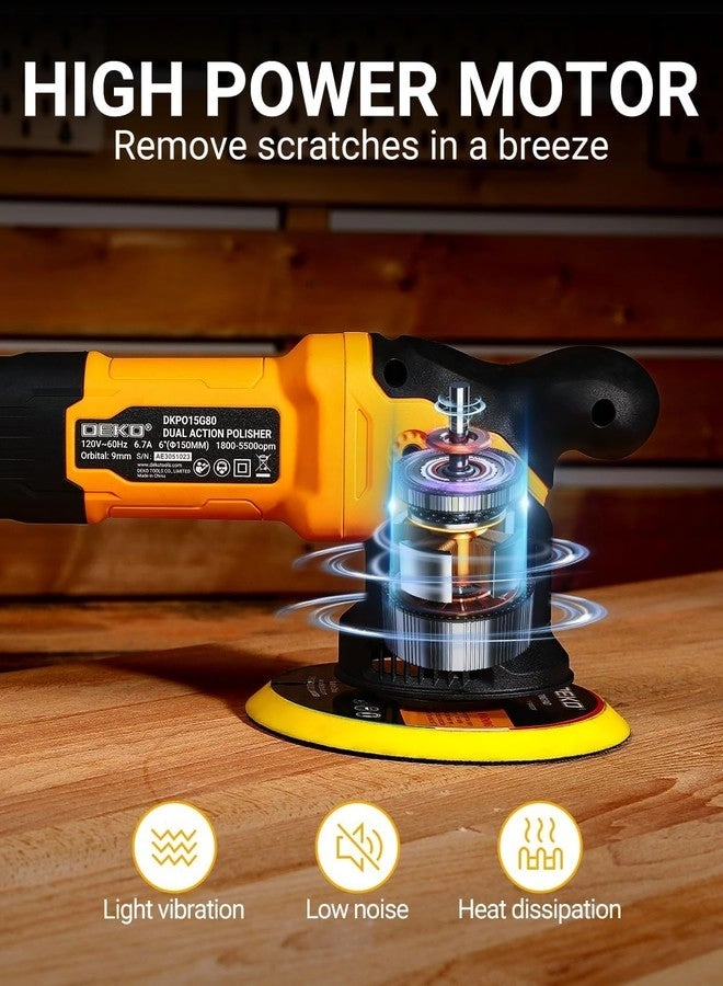 Car Buffer Polisher - 6 Inch