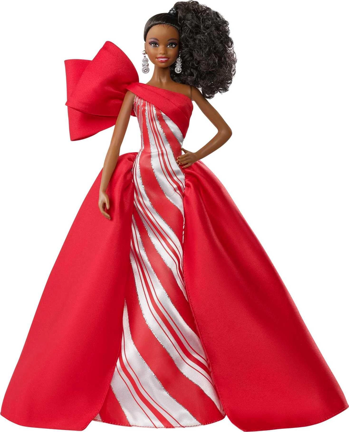 Mattel Barbie 2019 Holiday - Brunette Curly Ponytail Ages 6+