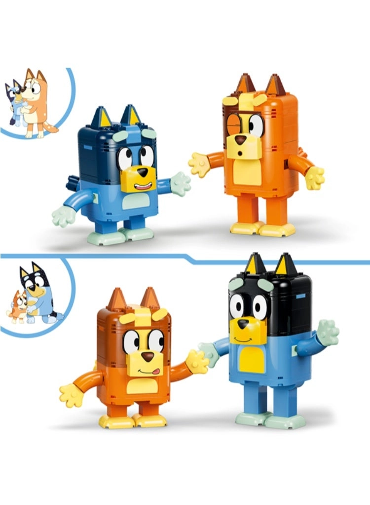 Brick-Built Bluey Family
