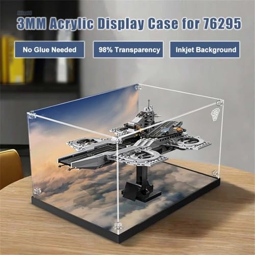 Acrylic Display Case for LEGO Helicarrier Avengers 76295 - 3mm thickness