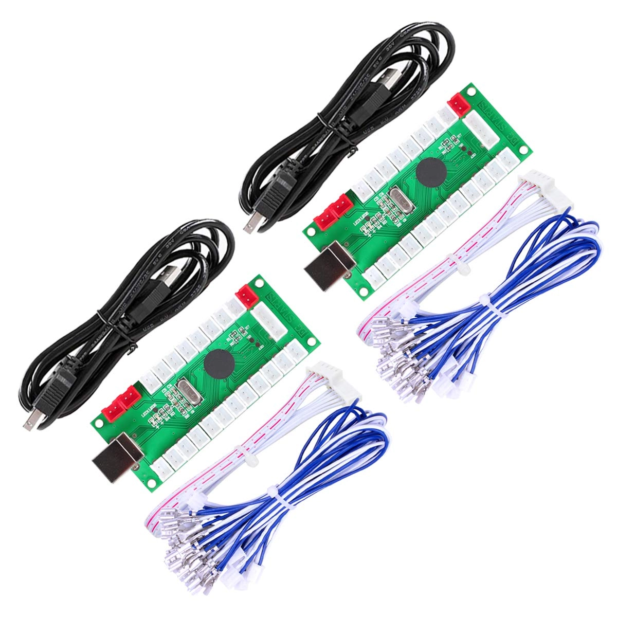 Arcade Stick DIY Kit + 5Pin Rocker + USB Encoder + Push Button - USB PC Windows