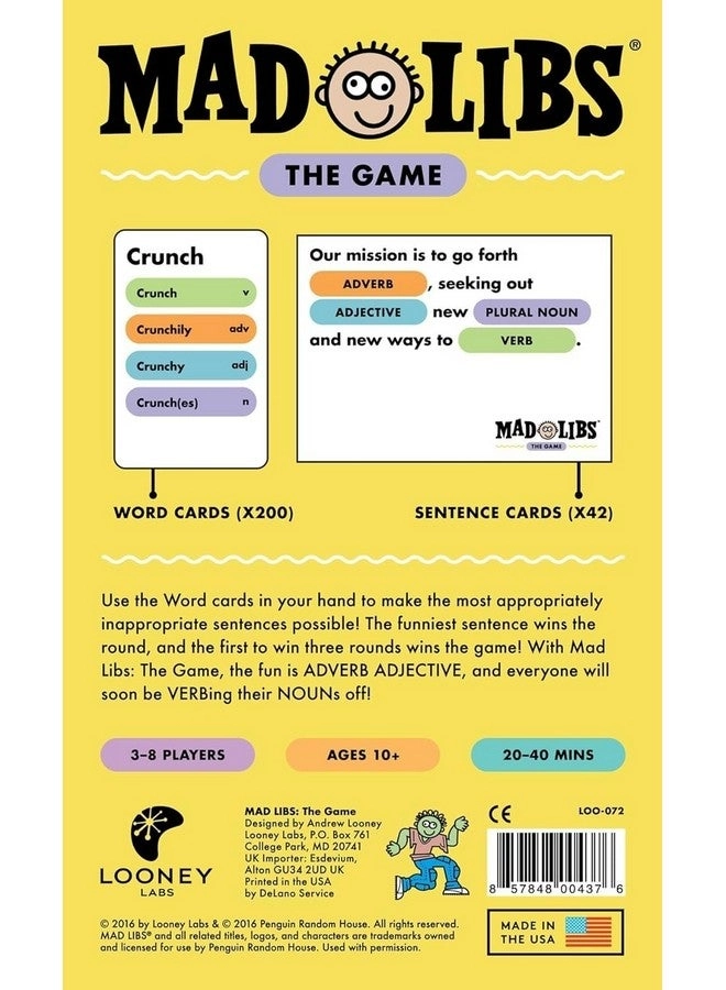 Mad Libs: The Game