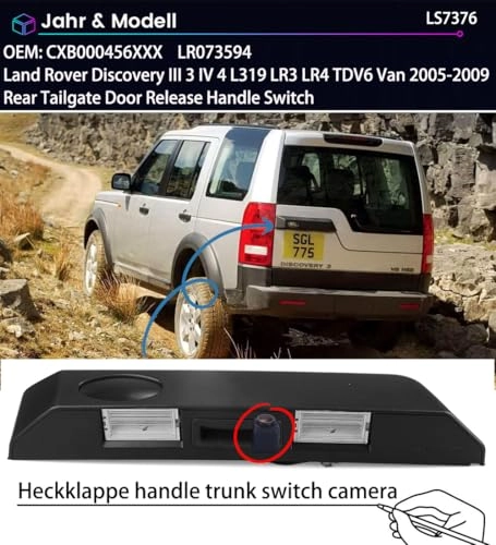 Rear View Camera - Night vision 1280 x 720 pixels