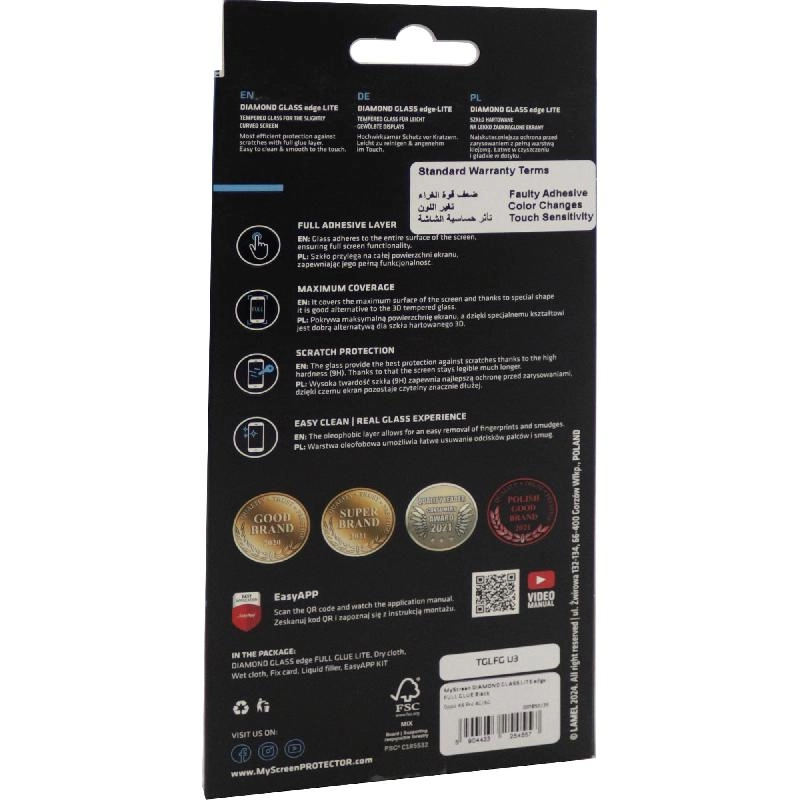 Diamond Glass Screen Protector for Xiaomi Redmi Note 13 4G