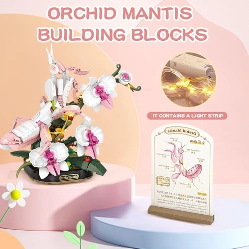 Insect Flower Building Blocks - 478 pcs