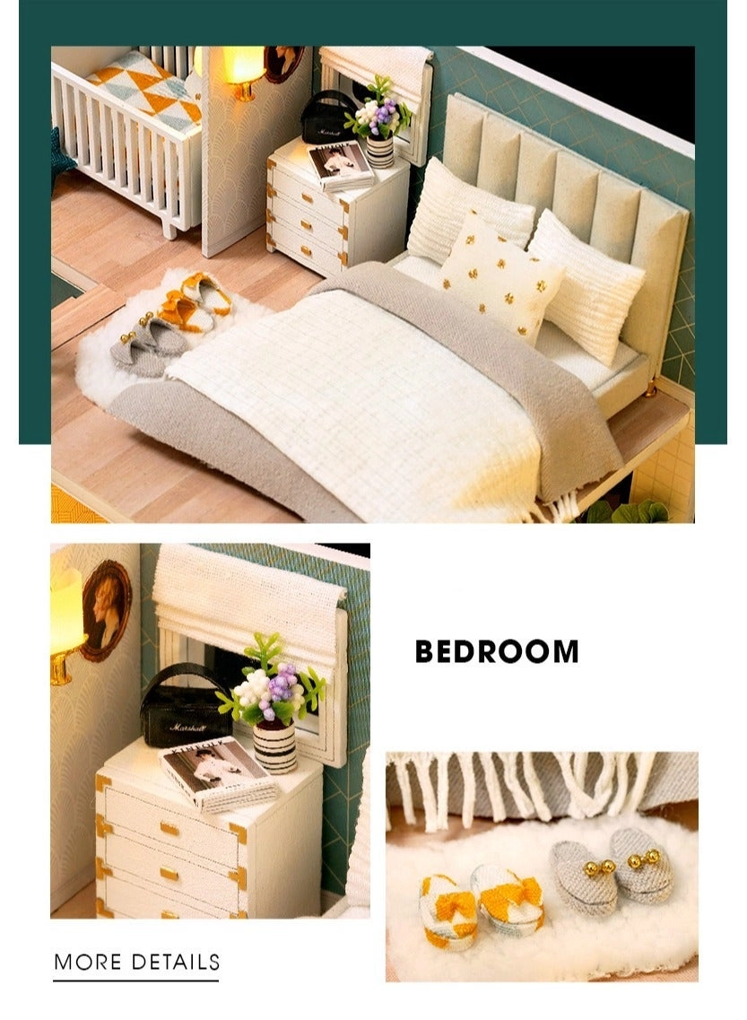 Miniature Dollhouse Kit - Villa 1:24 Scale