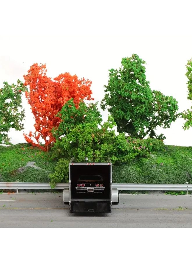 1955 Chevrolet Nomad Vega Transport Trailer Set - Alloy 1:64