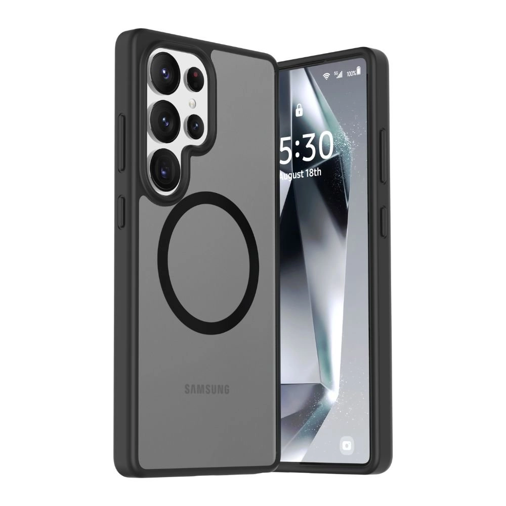 INFINYTY Gleam Hybrid Case with MagSafe for Samsung Galaxy S25 Ultra