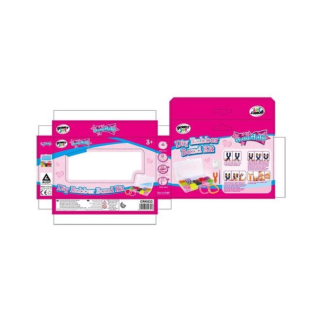 Glamglam DIY Rubber Band Kit - 15 Pieces