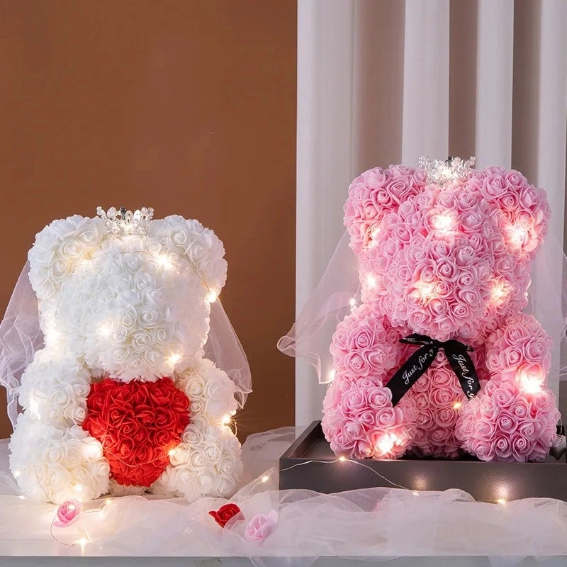 Rose Bear - 25 cm