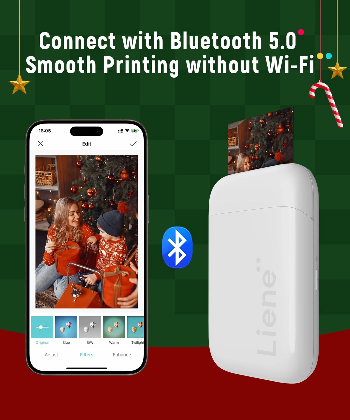 2x3” Photo Printer - Mini Bluetooth 5.0