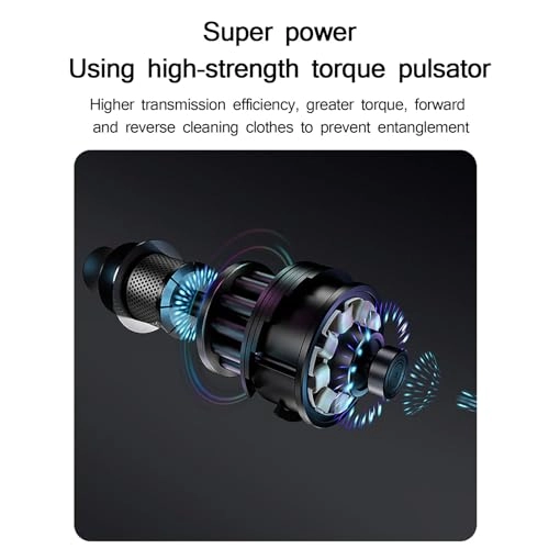 Foldable Mini Washing Machine - Foldable storage Blue light antibacterial One-click operation