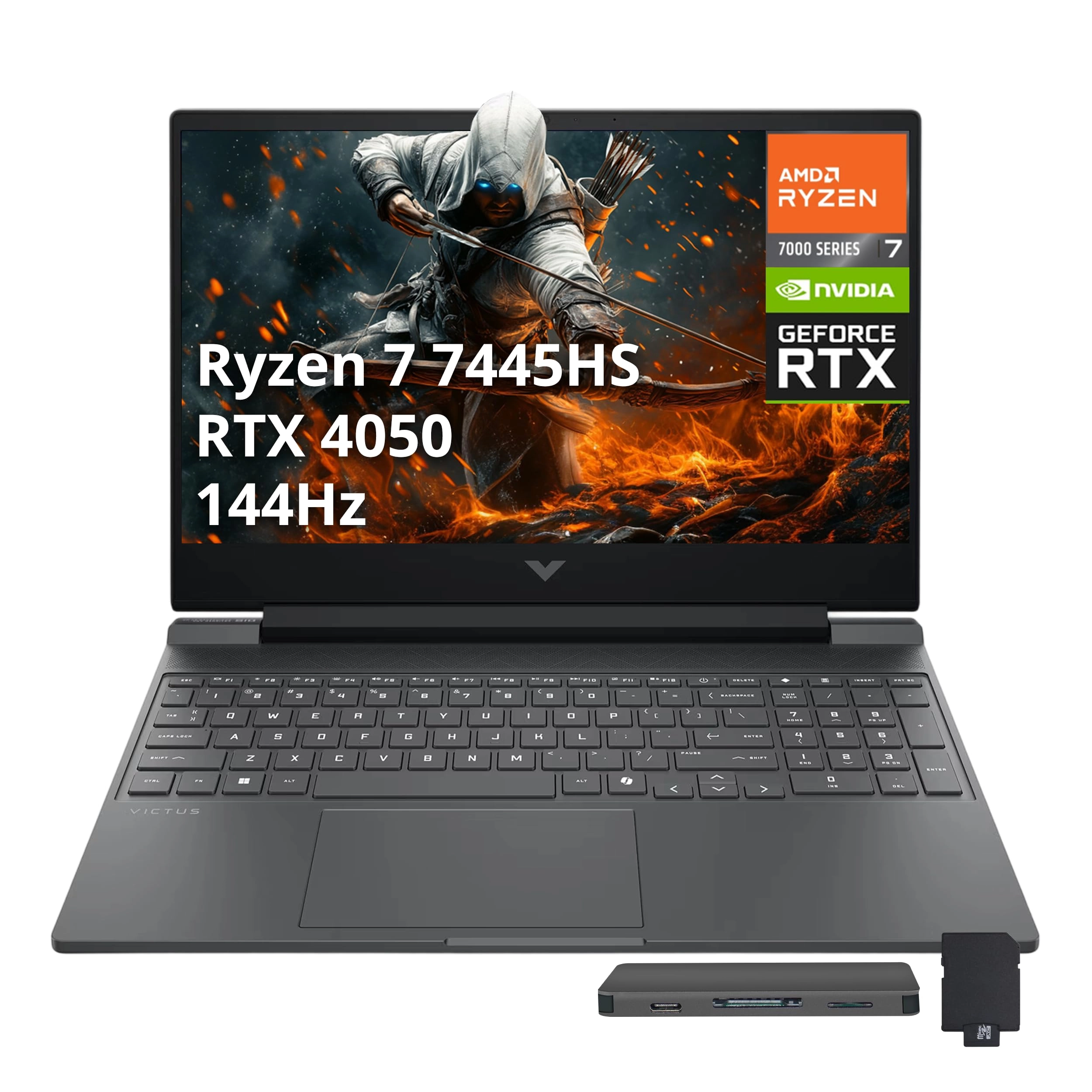 HP Victus 15-fb3093dx - 15.6'' Ryzen 7-7445HS 32GB DDR5 1TB SSD