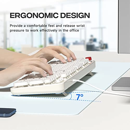 Retro Typewriter Keyboard - US Wired