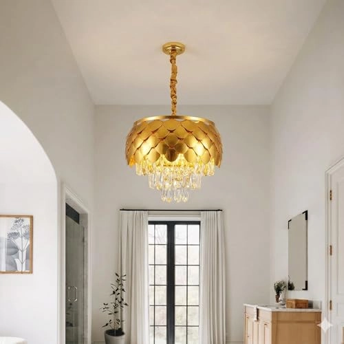 Crystal Chandelier - White Warm White Natural White