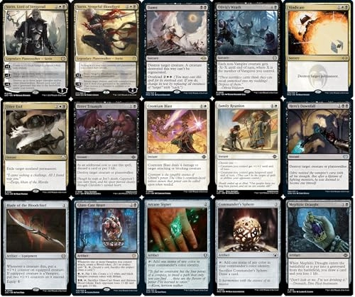 Magic: The Gathering: Elite Commander Vampire - Clavileno, First of The Blessed - Orzhov Black White