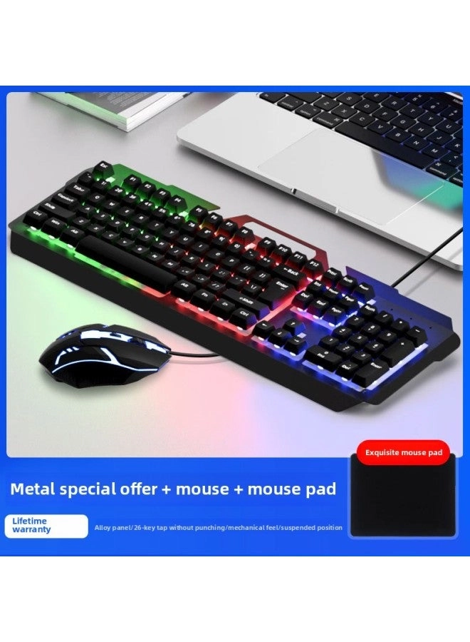 Mechanical Feel - Wired + E-sports Mouse