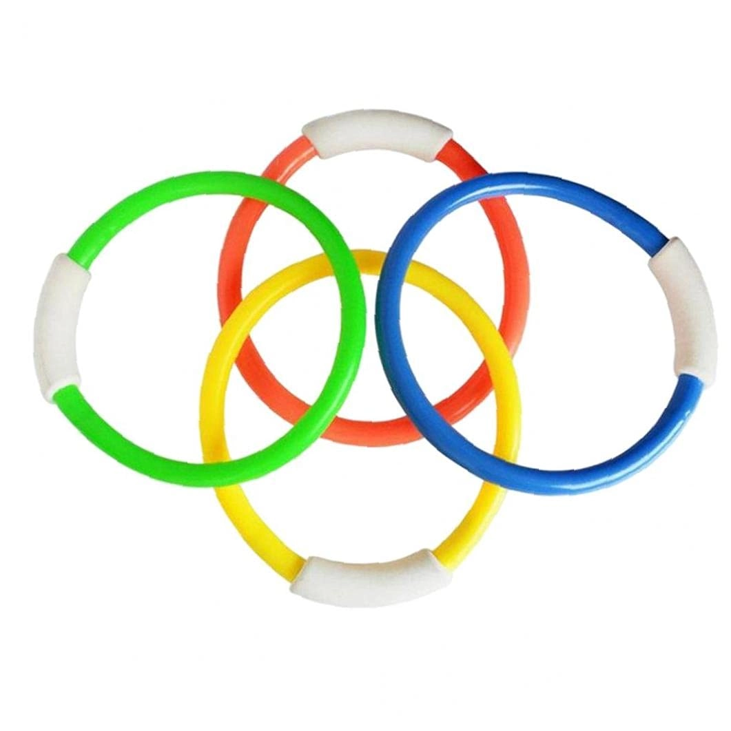 TCSEH Underwater Diving Rings - Kids 4PCS Assorted Colors