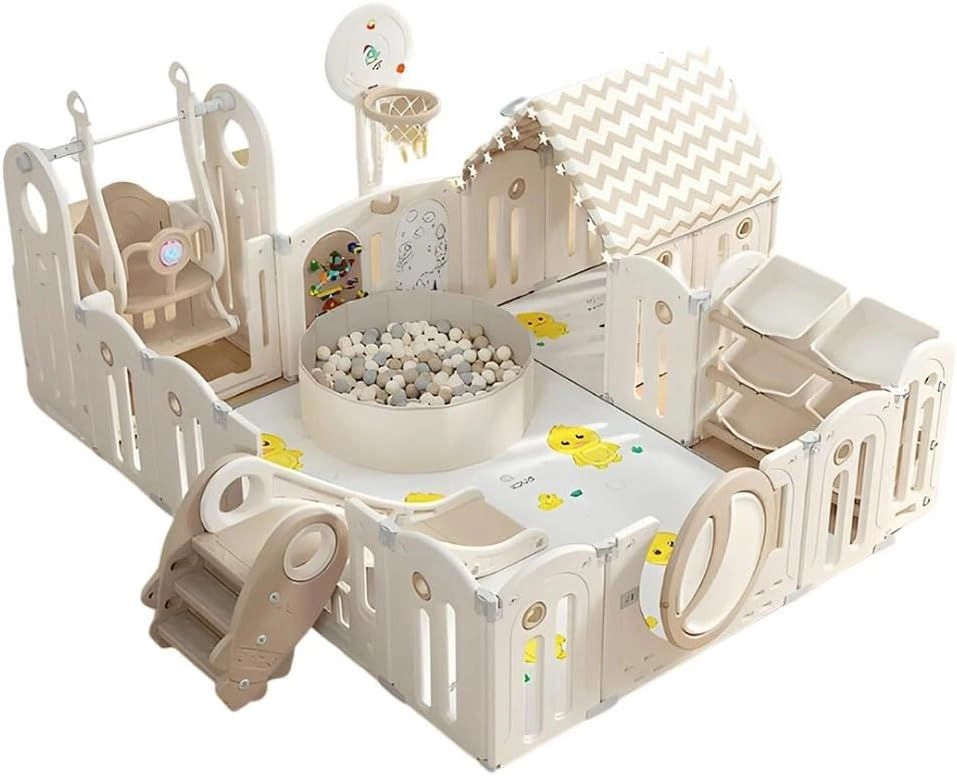 Factual Toys All-in-1 Luxury Playpen - 200 x 200 cm 2-6 Years