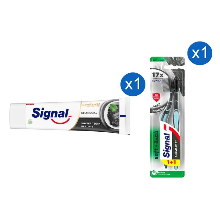 Signal Complete 8 Charcoal Toothpaste 75ml