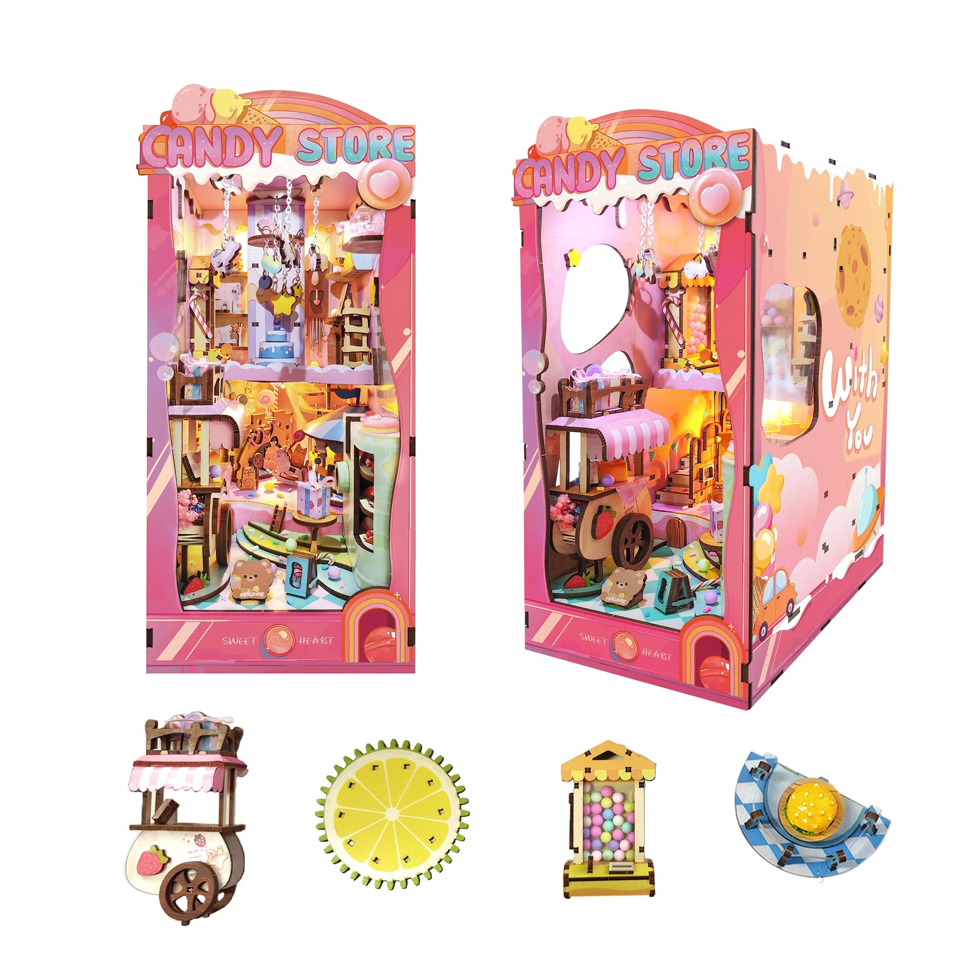 IBOHEYE Book Nook Kit - Harry Potter