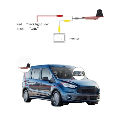 Transit MK7 Rear View Camera - Night vision HD RESOLUTION
