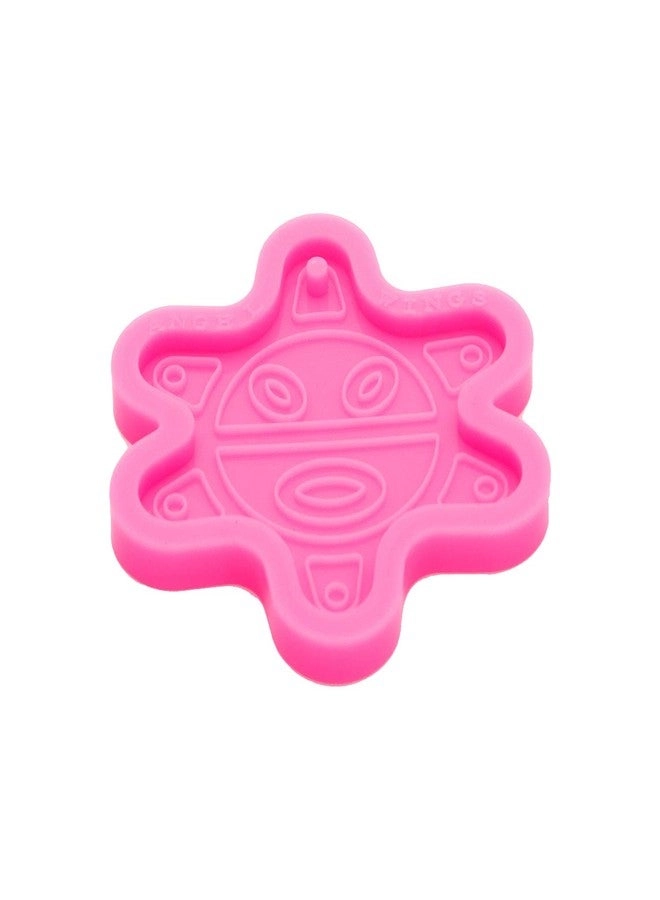 Sun Shape Keychain Mold - Silicone Resin