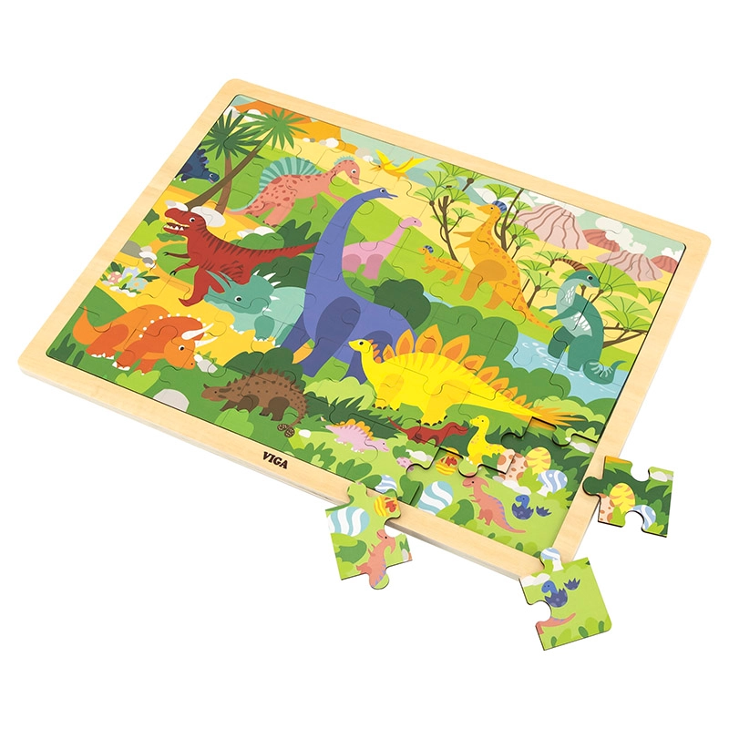 Dinosaur World Puzzle - Suitable for 3 years and above 48pcs