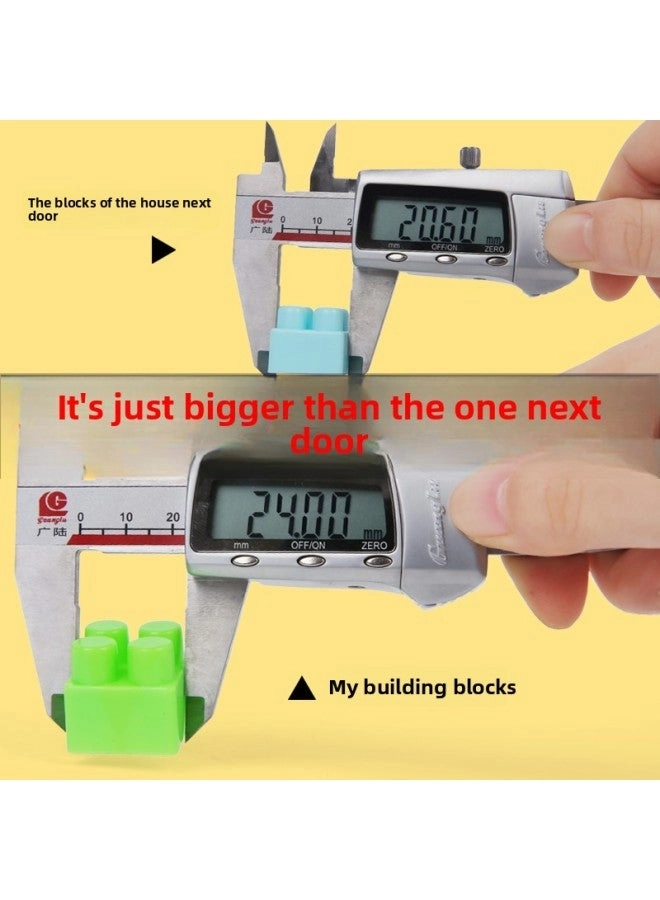 Building Block Table - Macaron color 360 pcs