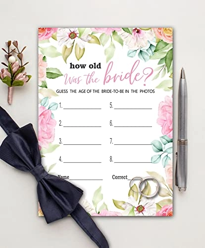 How Old Was The Bride-to-be - Adult 30 piece(s)