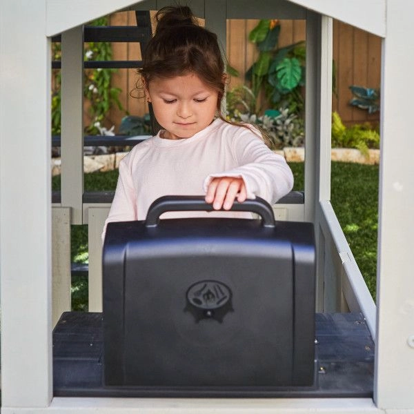 Boulder Bluff - 2-In-1 Wooden Swing Set