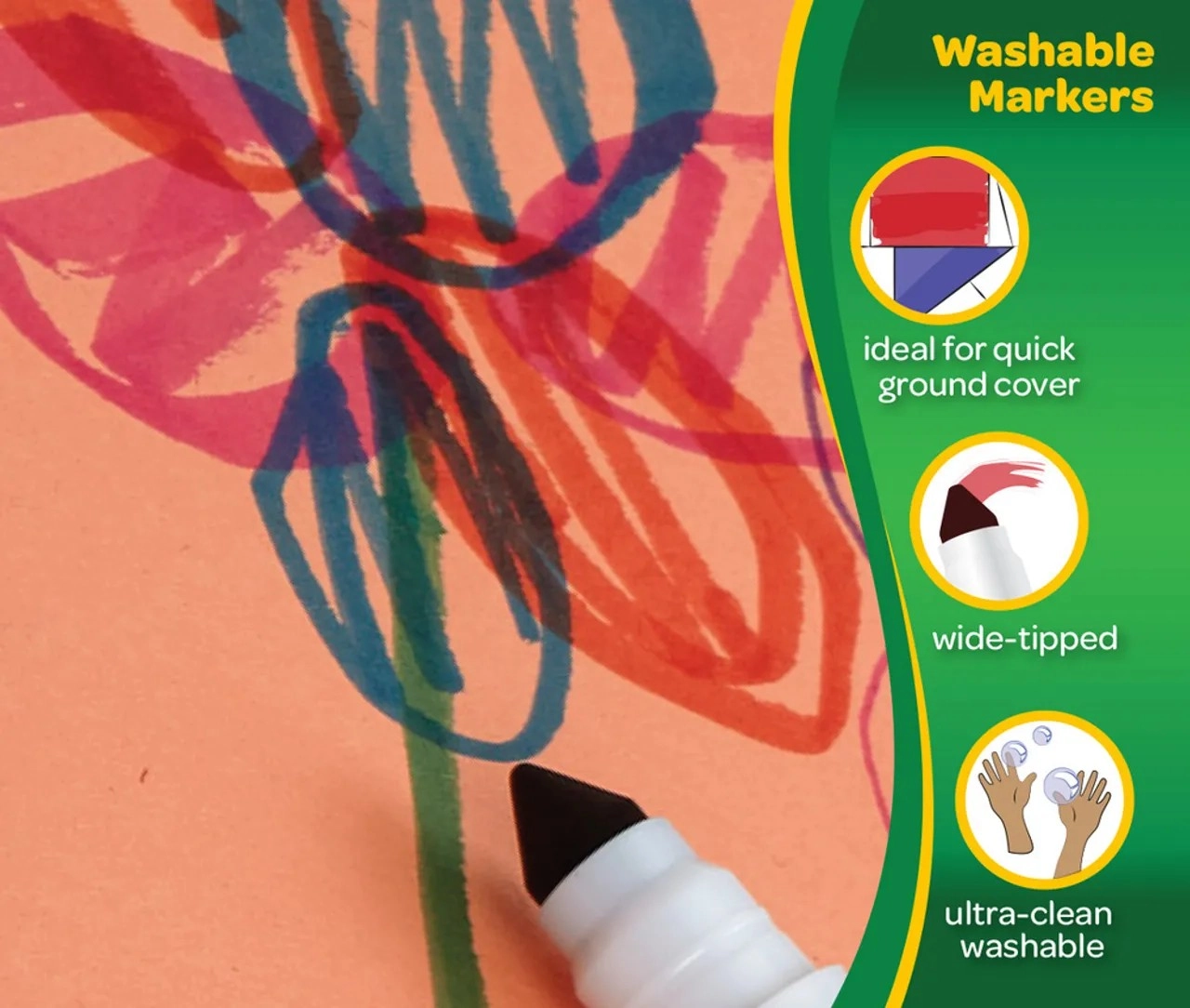 Washable Marker Set - Multi Colour