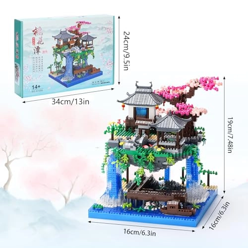 Cherry Blossom Bonsai Tree - Peach Blossom 3300pcs
