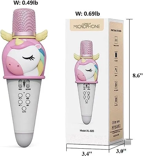 Unicorn Wireless Karaoke Microphone