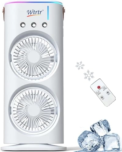 Portable AIR Conditioner - USB Rechargeable 280ml Water Tank Remote control