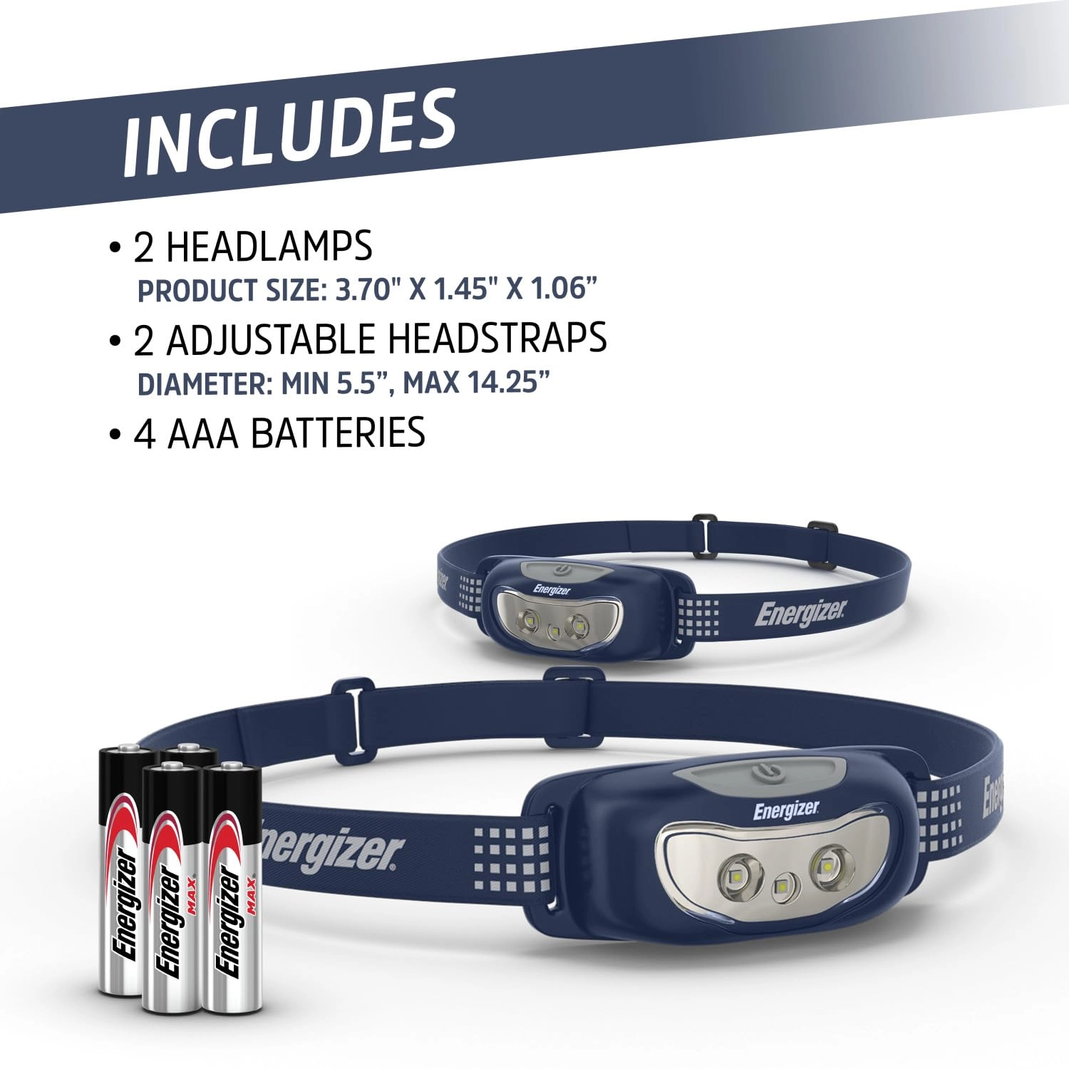 Universal+ Headlamp - 2-Pack 100lm