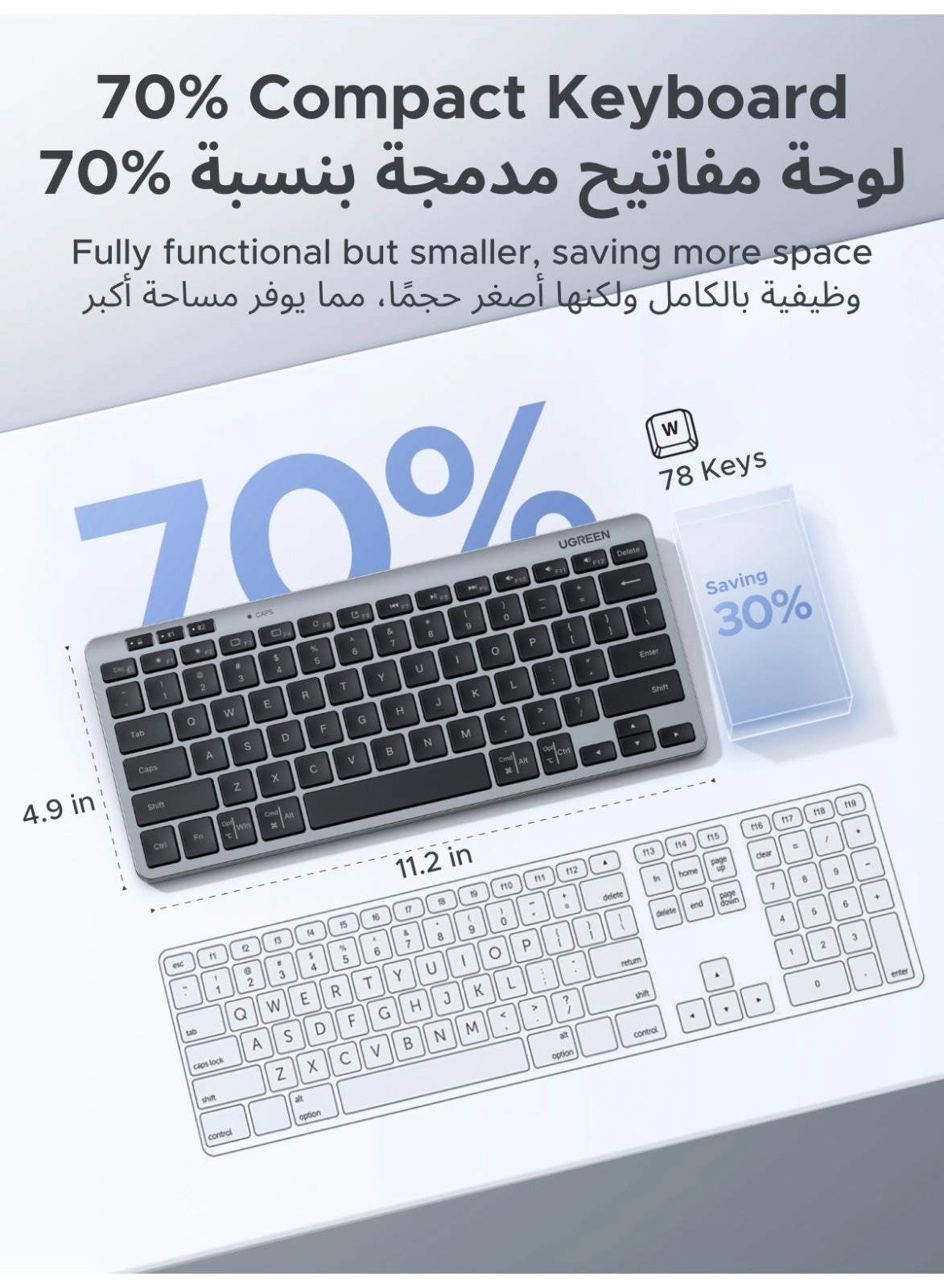 Wireless Keyboard - EN Wireless