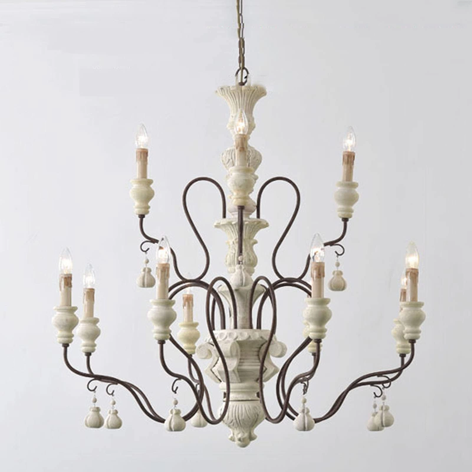 NSXBY Wood Old Craft Decorative Lamps