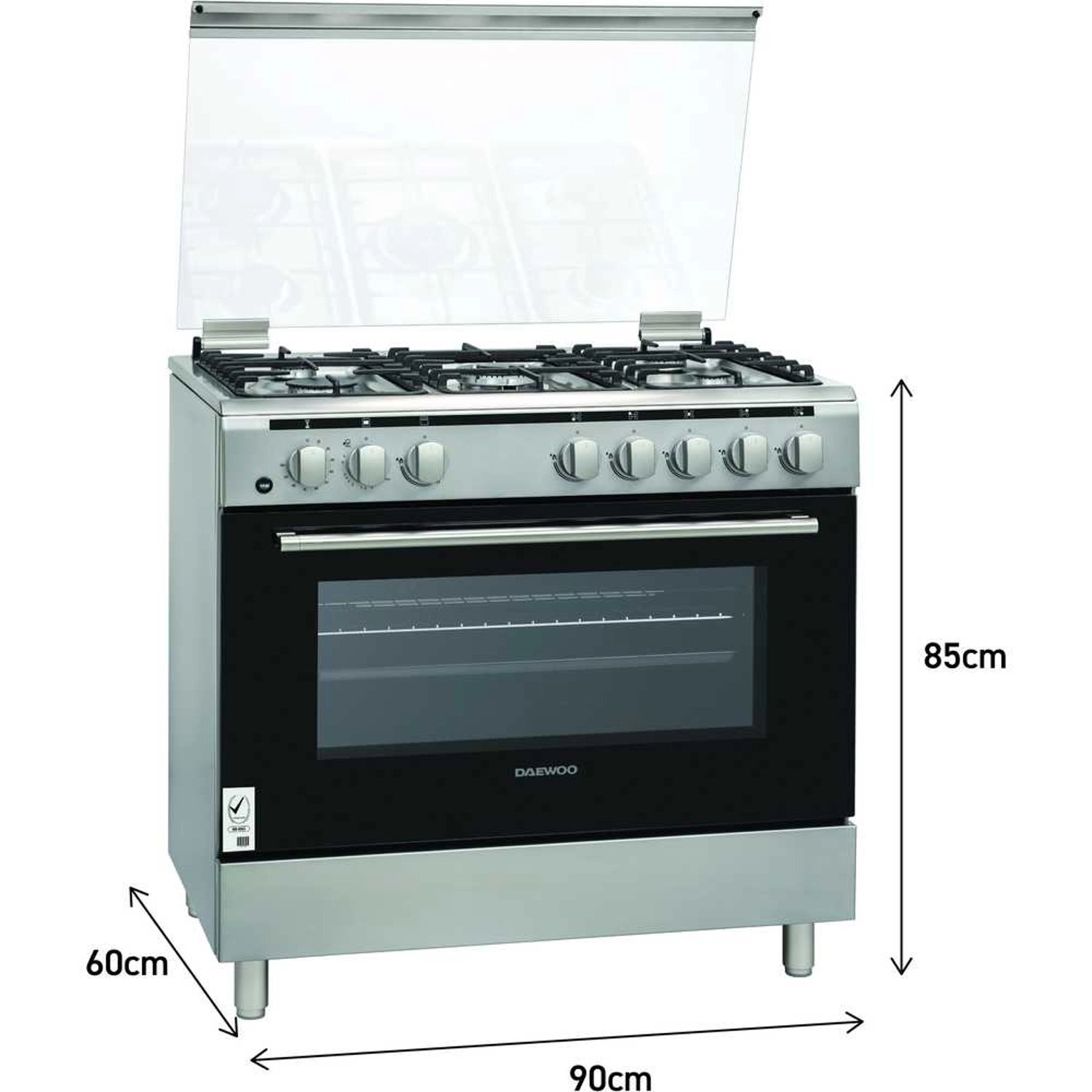 Daewoo DGC-S965M GAS Cooker
