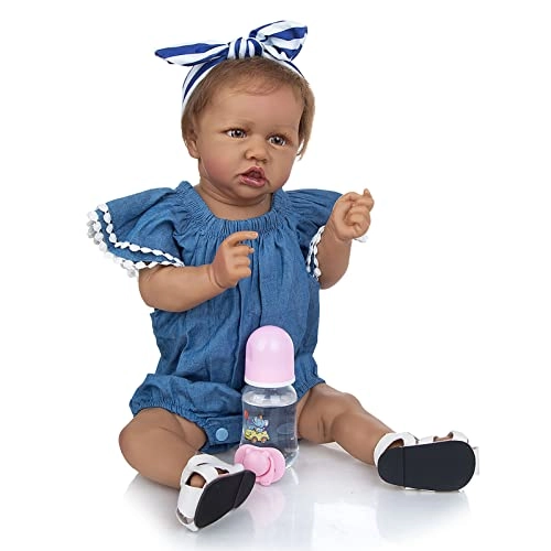 Reborn Baby Doll - 22 Inch Full Vinyl Baby Girl