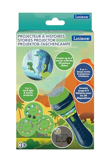 Dinosaur - Stories projector - 3 discs 24 images torch light