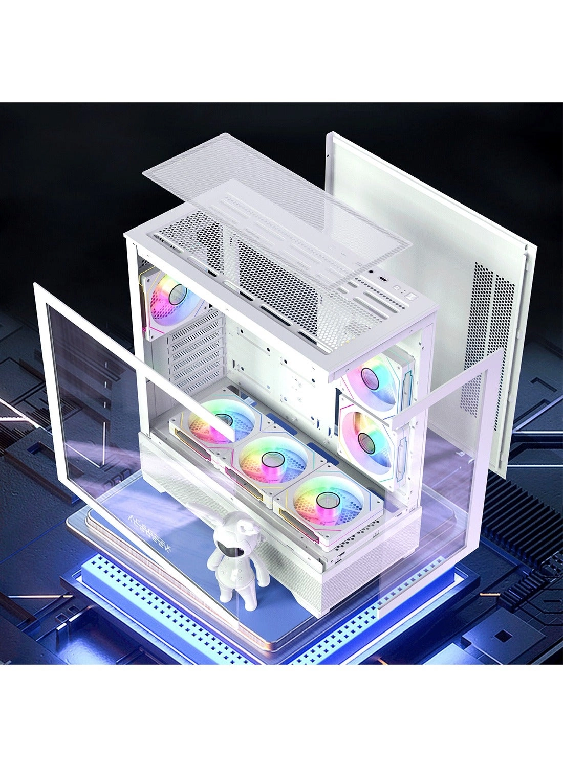 Cruiser L460 - Tempered Glass Side Panel Mid Tower