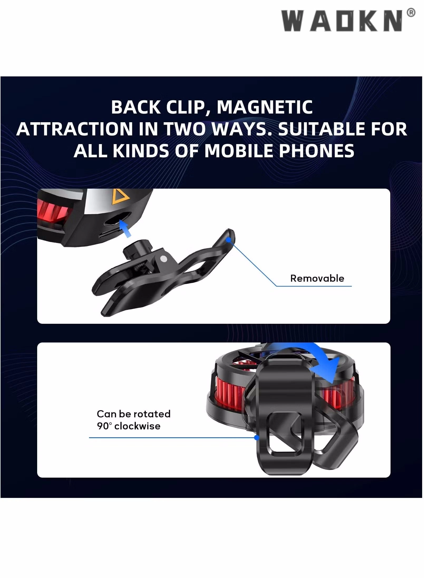 Mobile Phone Cooler - MagSafe Compatible Semiconductor Cooling