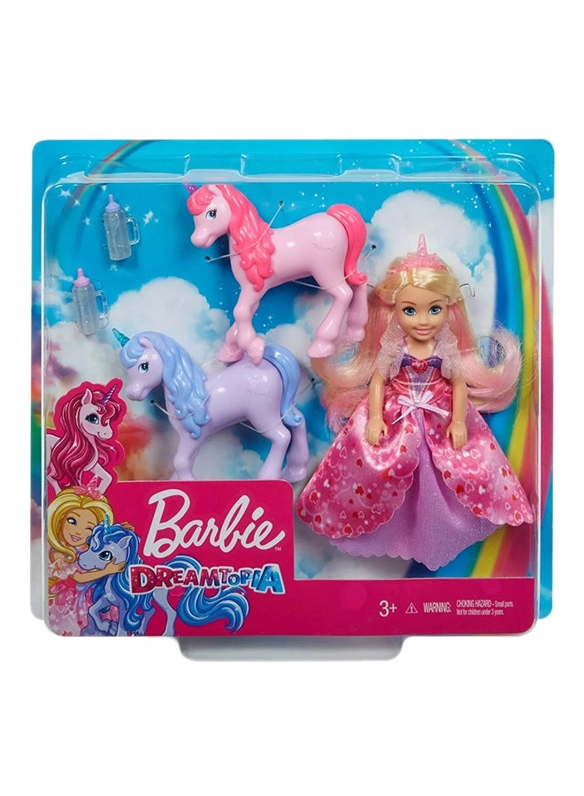 Dreamtopia Chelsea + Baby Unicorn Ages 3+