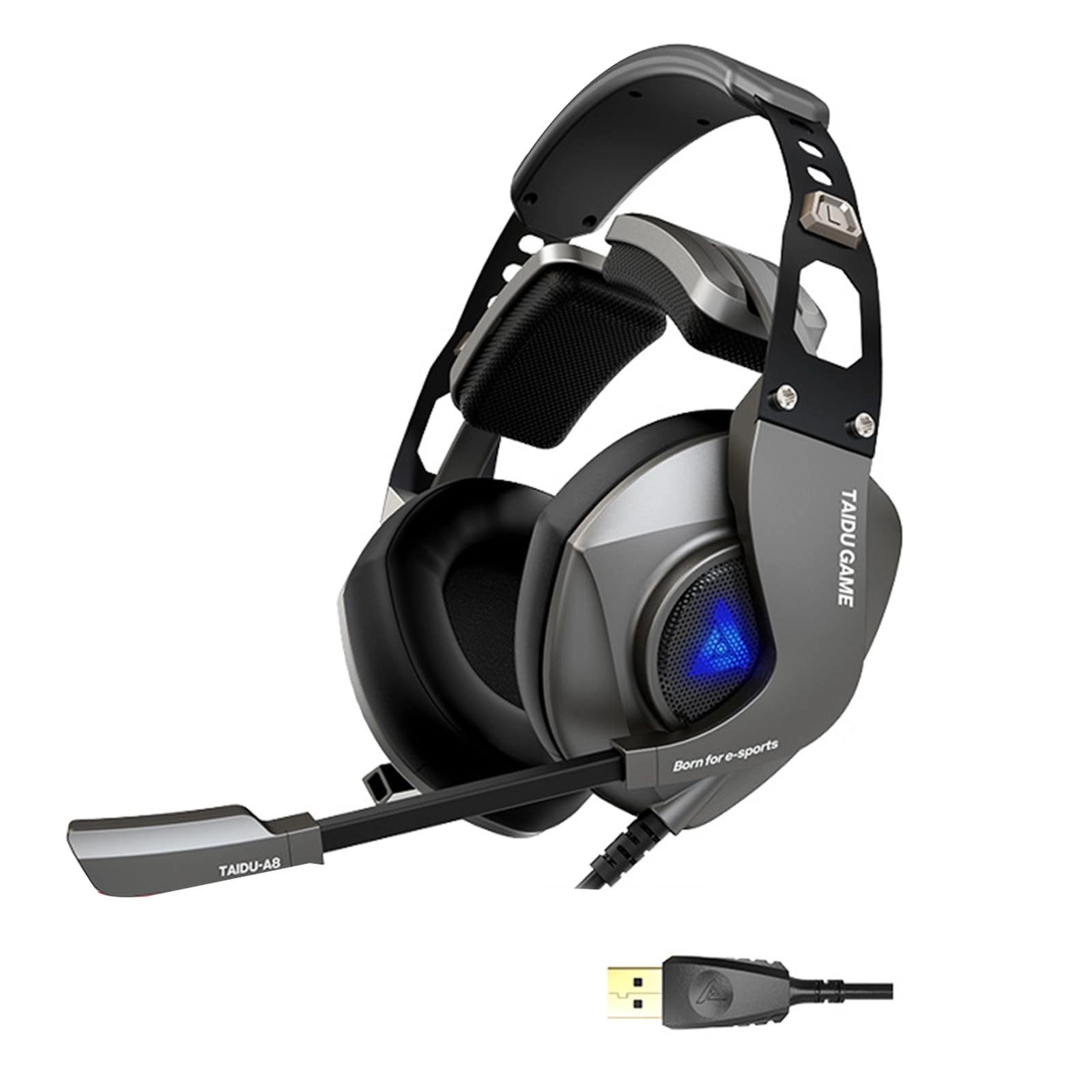 USB Gaming Headset Wired Headset